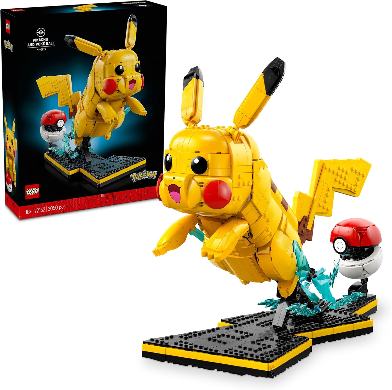 LEGO 72152 Pokémon Pikachu e Poké Ball