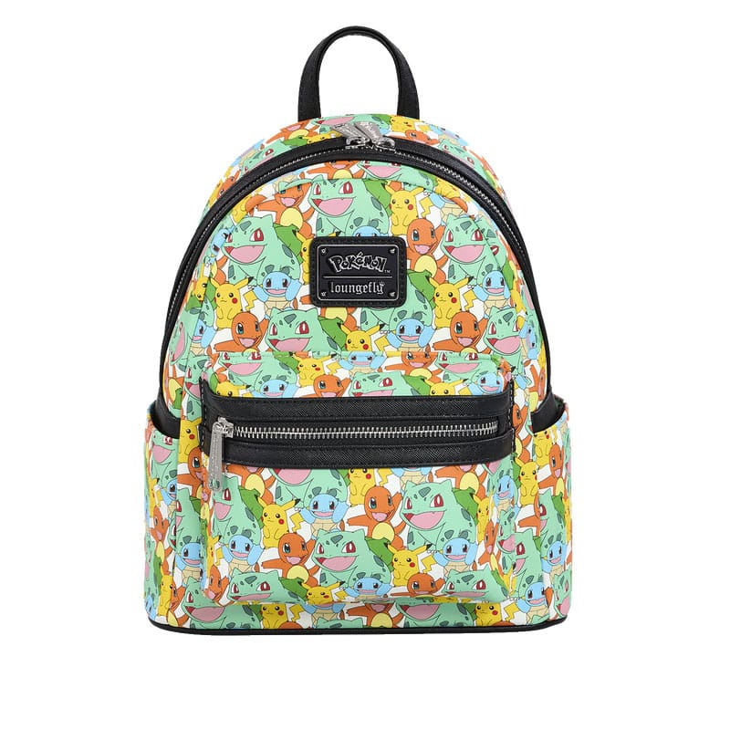 Pokemon by Loungefly Mini Backpack Pikachu and Starters - Zaino