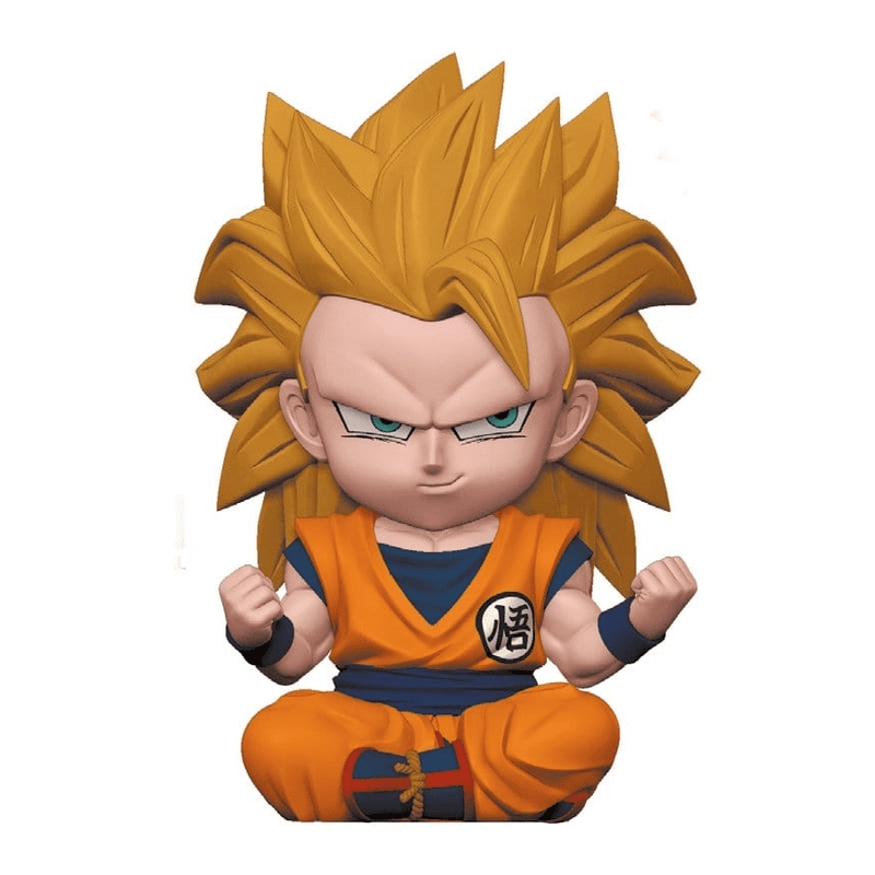 DRAGON BALL - Son Goku Super Saiyan 3 Plastoy Money Box 15 cm