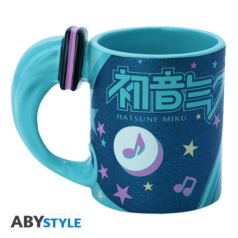HATSUNE MIKU - Mug 3D handle Miku 460 ml (Tazza con manico 3D)