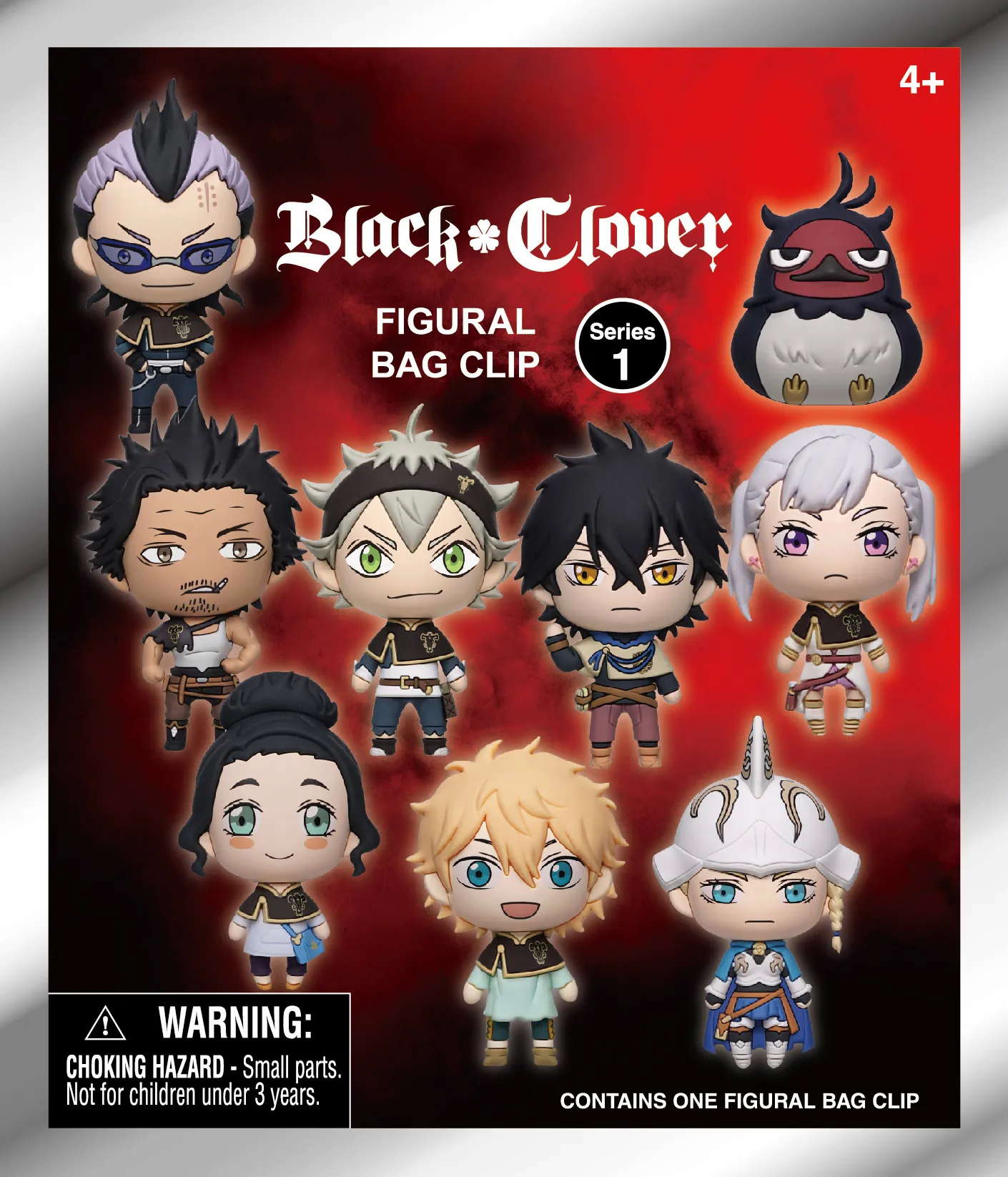 BLACK CLOVER - Bag Clip (1 clip casuale blind box)