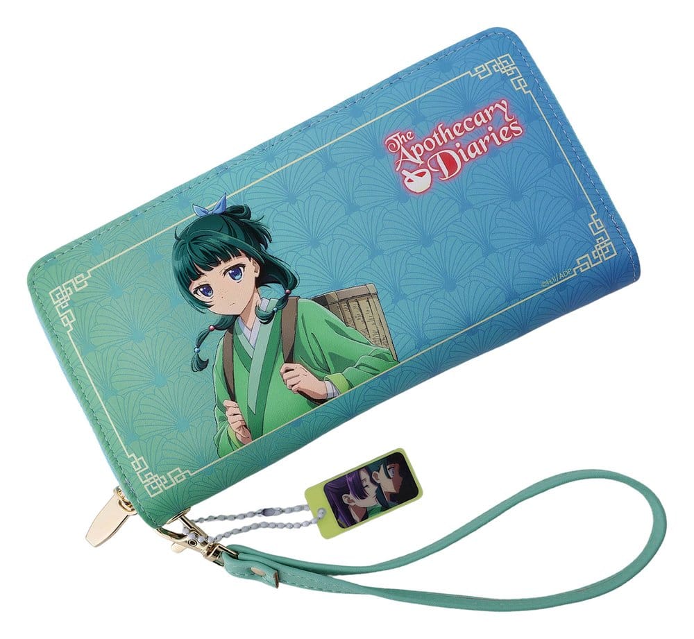 THE APOTHECARY DIARIES - Zipper Wallet Big Size Sakami Merchandise 10 x 19 cm