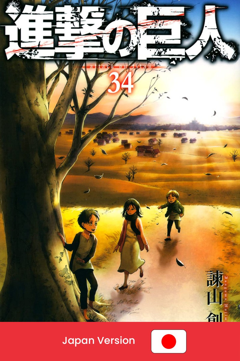 ATTACK ON TITAN Vol. 34 (Japan Version)