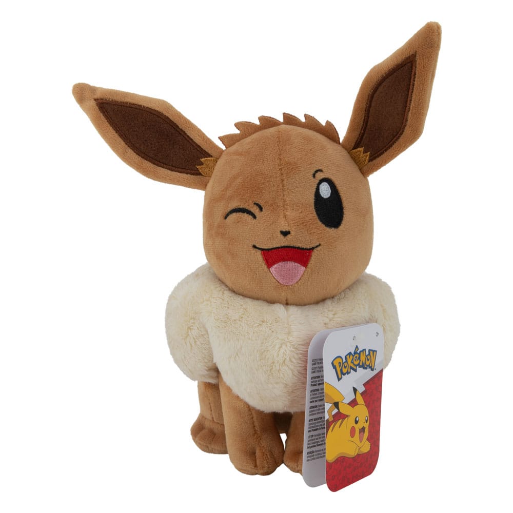 POKEMON - Eevee Winking Jazwares Plush Figures 20 cm