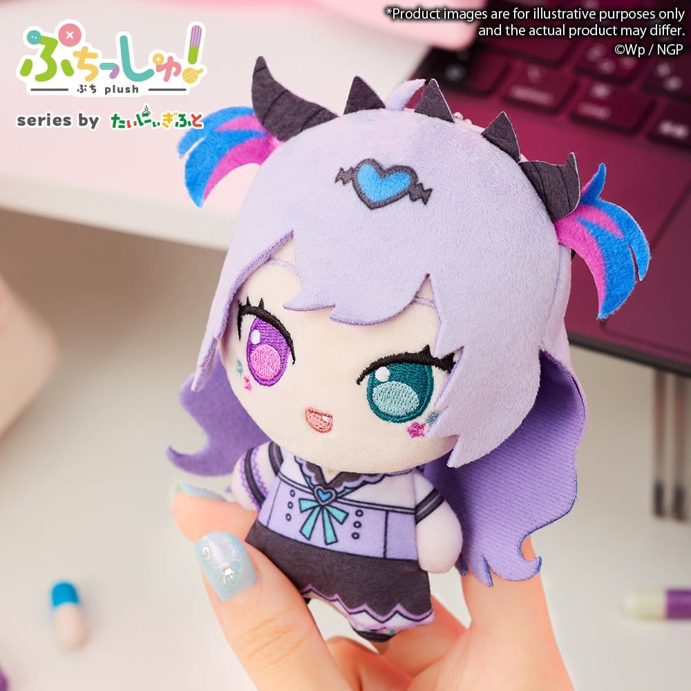 NEEDY GIRL OVERDOSE - Purple Lollipop Puchish! Bushiroad Plush Figure 12 cm