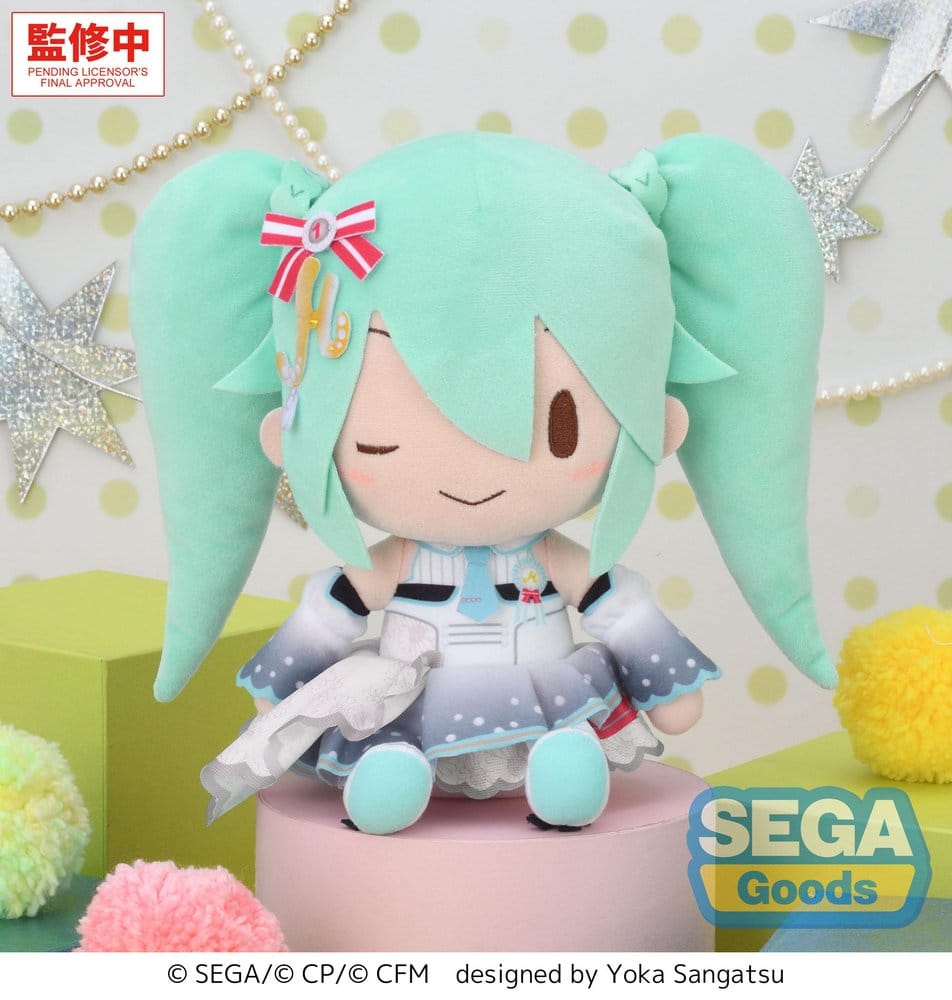 HATSUNE MIKU - Stage SEKAI Hatsune Miku Brand New World Fuwa Petit Sega Plush Figure 22 cm