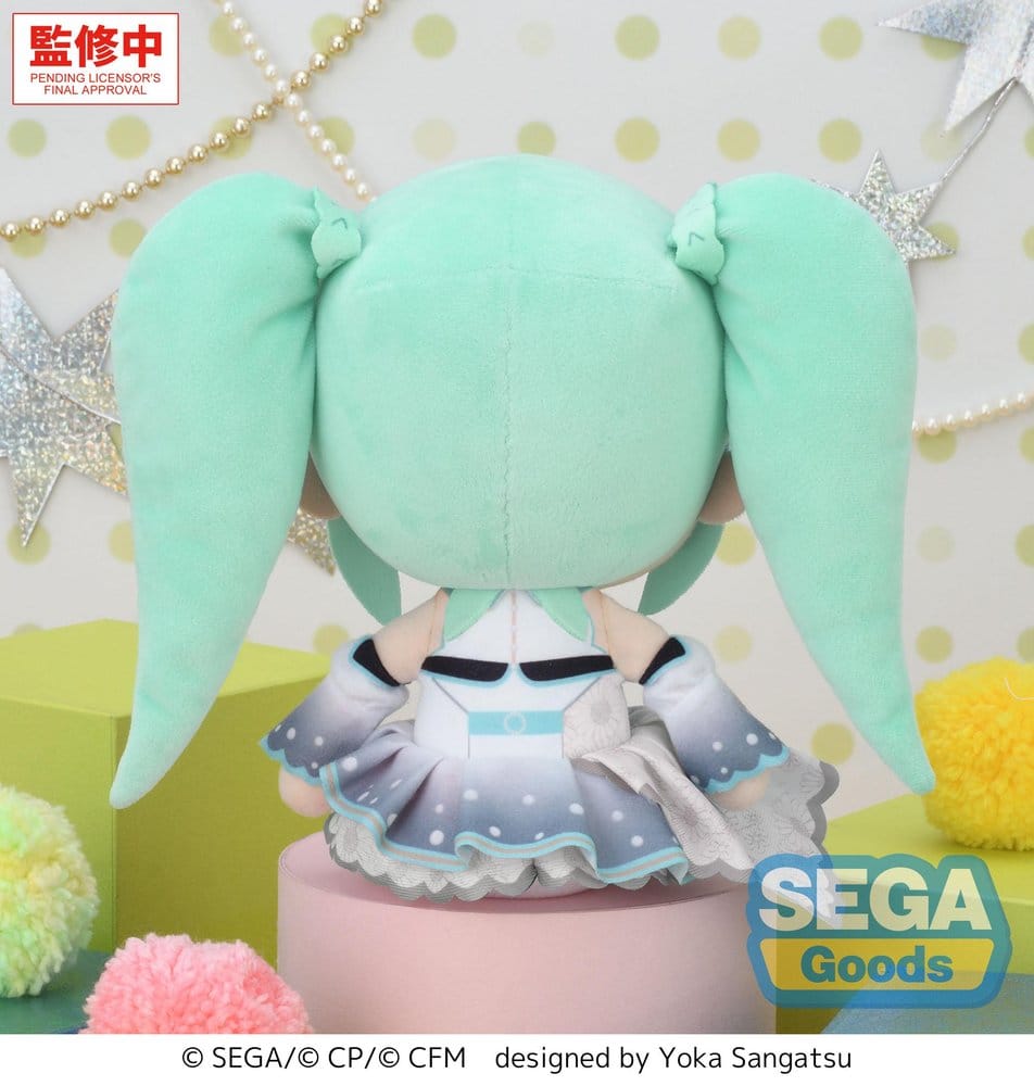 HATSUNE MIKU - Stage SEKAI Hatsune Miku Brand New World Fuwa Petit Sega Plush Figure 22 cm