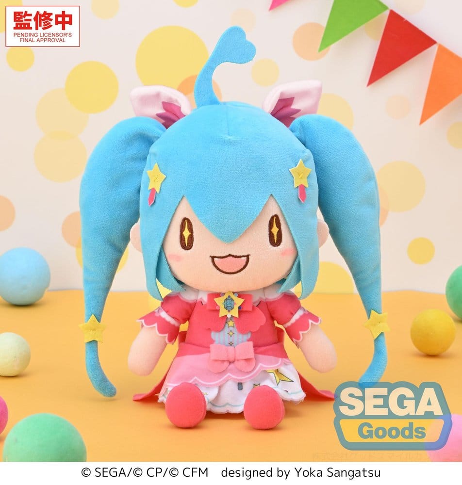 HATSUNE MIKU: COLORFUL STAGE! - Wonderland SEKAI Hatsune Miku Brand New World Fuwa Petit Sega Plush Figure 22 cm