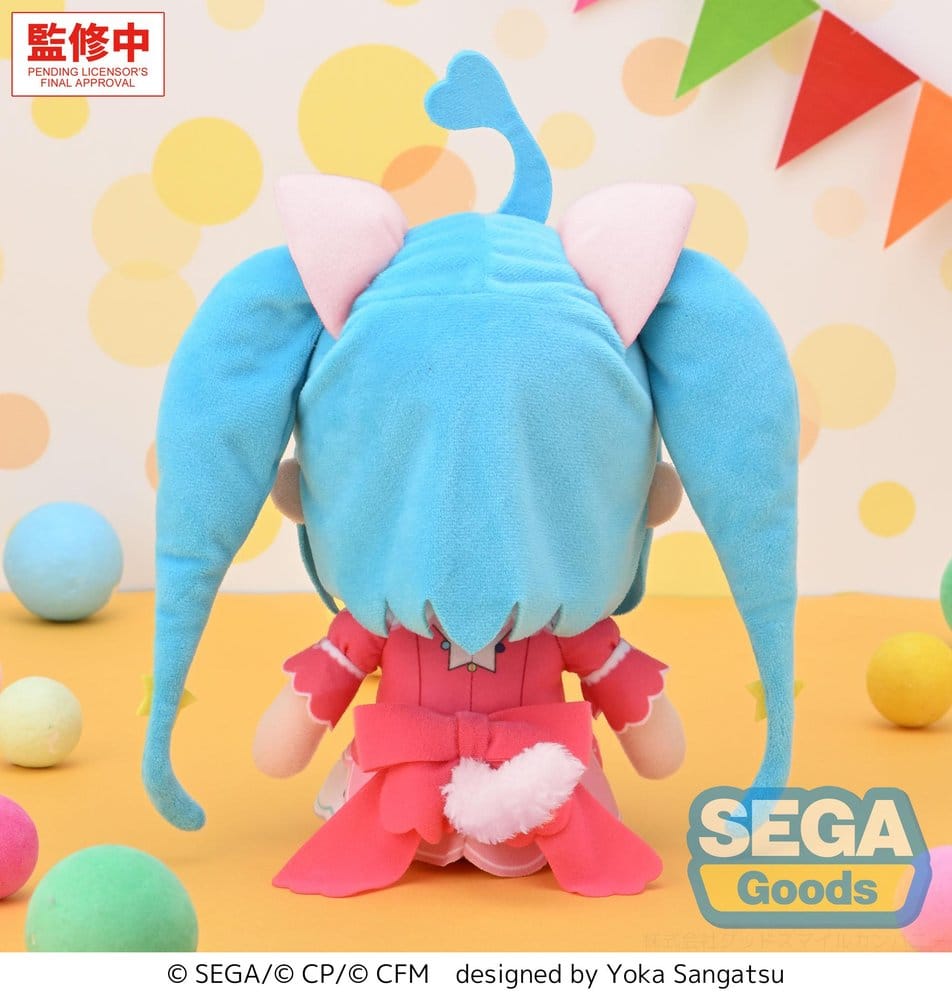 HATSUNE MIKU: COLORFUL STAGE! - Wonderland SEKAI Hatsune Miku Brand New World Fuwa Petit Sega Plush Figure 22 cm