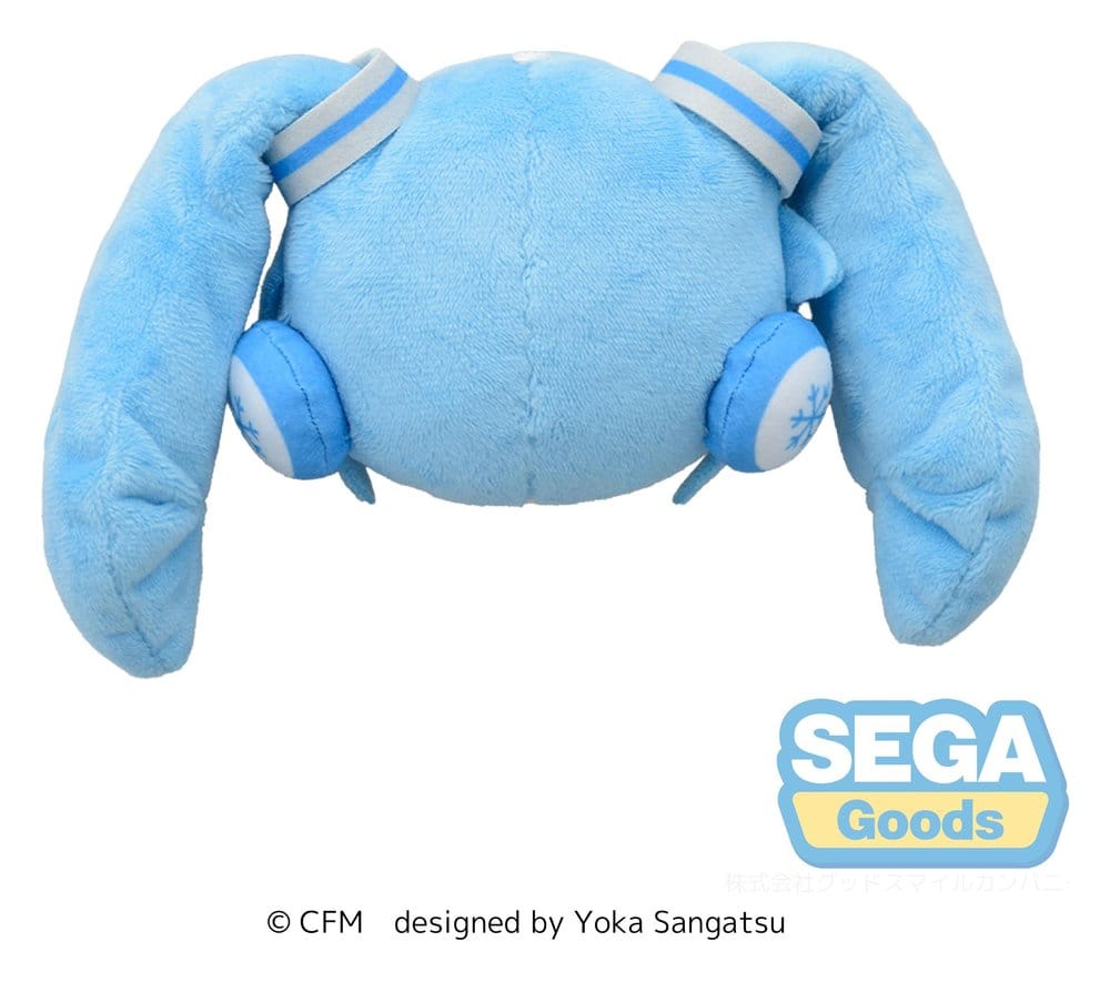 SNOW MIKU - Fuwa Petit Face Mascot Sega Plush Figure