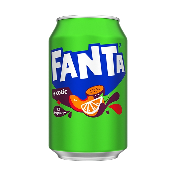 Fanta exotic 330 ml (lattina)