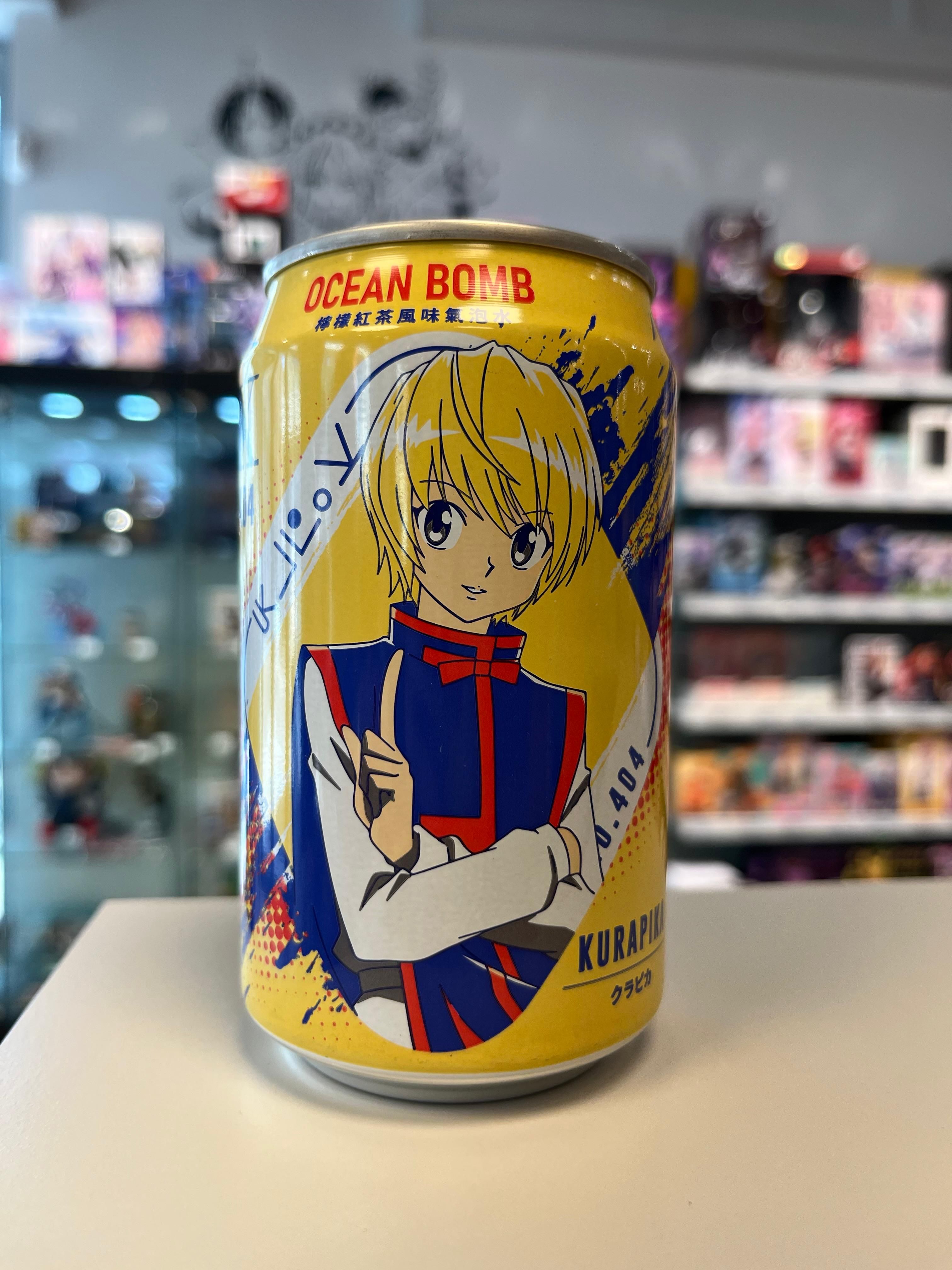 HUNTER X HUNTER Sparkling Lemon Tea - Bevanda Gassata al Tè al Limone (Giappone) 330ML