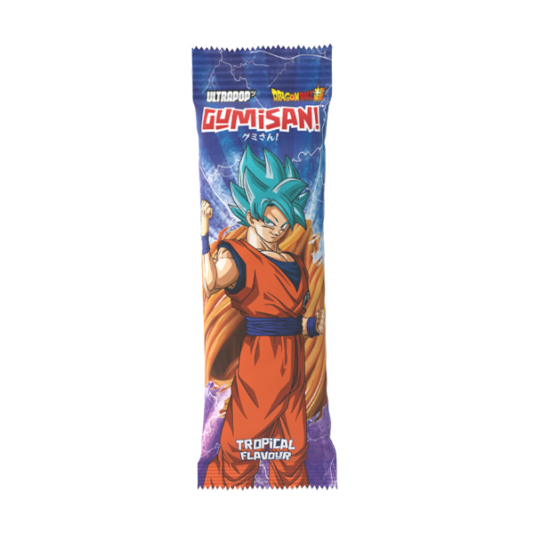 DRAGON BALL - Gumisan Lace Goku Gusto Tropicale Caramelle gommose 75g