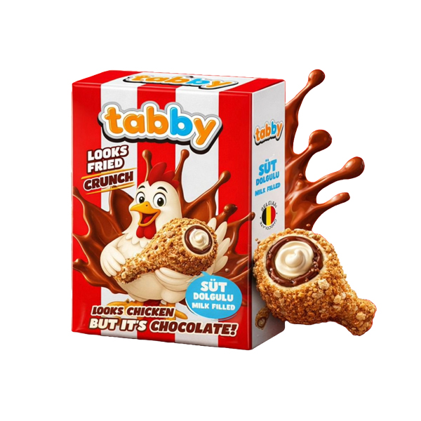 Tabby Chicken Leg Crumble Chocolate - Coscia di pollo di cioccolato 50 g