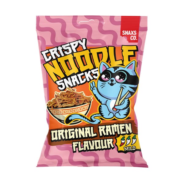 Crispy Noodle Snacks - Noodles fritti al Ramen (60g)