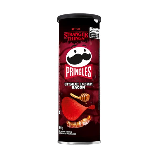 Pringles Stranger Things Upside Down Bacon - Patatine Ed. Limitata 100 g