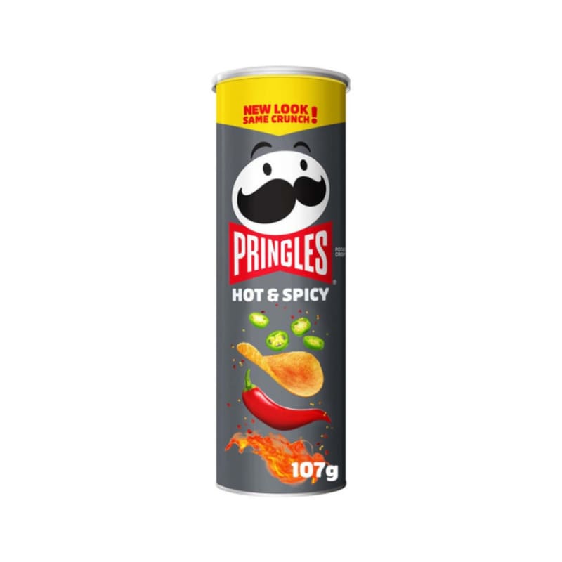 Pringles Hot & Spicy Pepers - Patatine coreane al gusto di peperoni piccanti