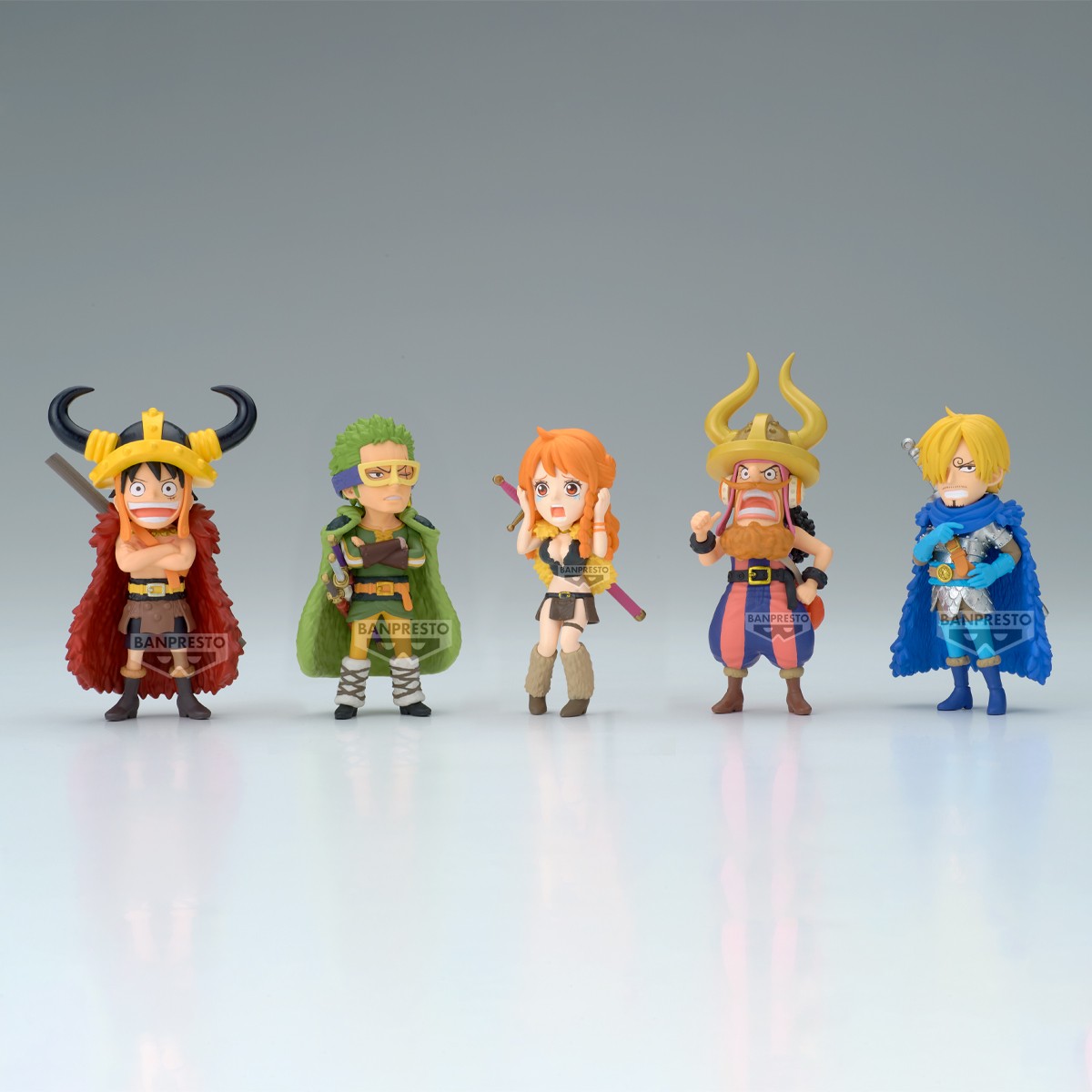 ONE PIECE - Elbaph Vol. 1 World Collectable Figure Pacco Completo 7 cm
