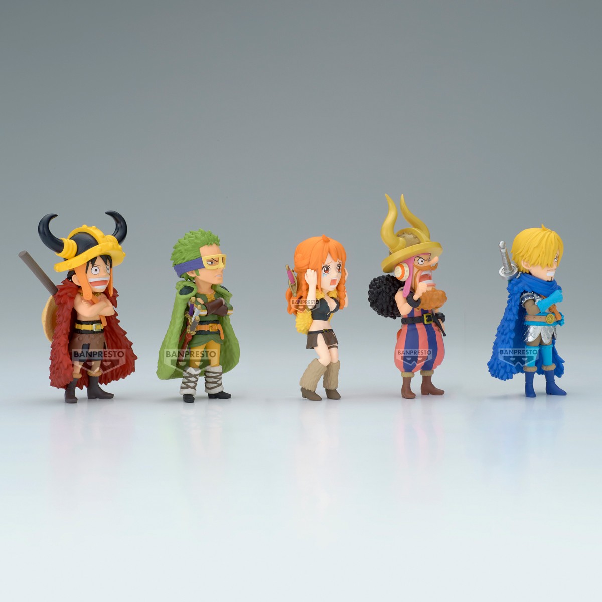 ONE PIECE - Elbaph Vol. 1 World Collectable Figure Pacco Completo 7 cm