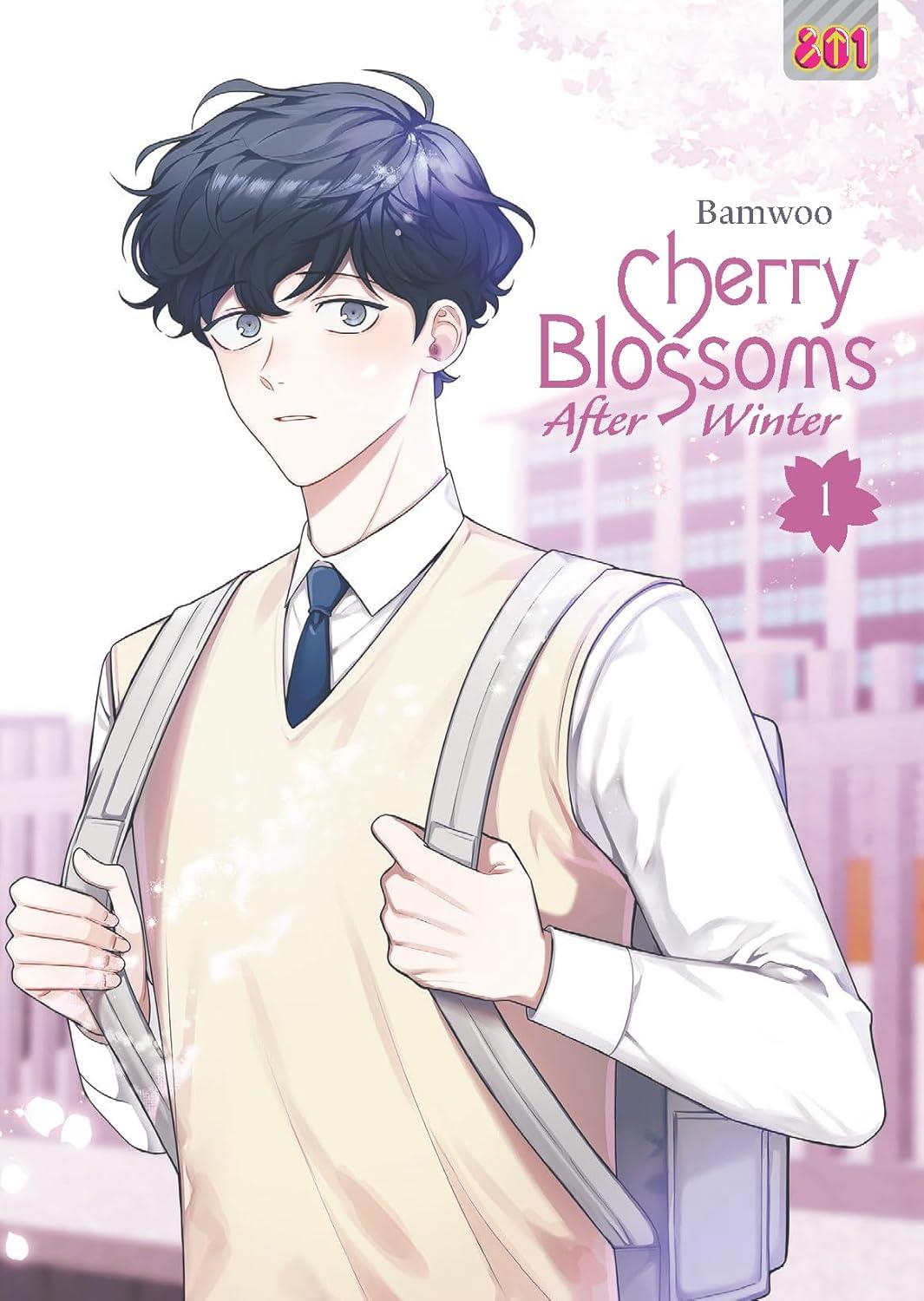 Cherry blossoms after winter