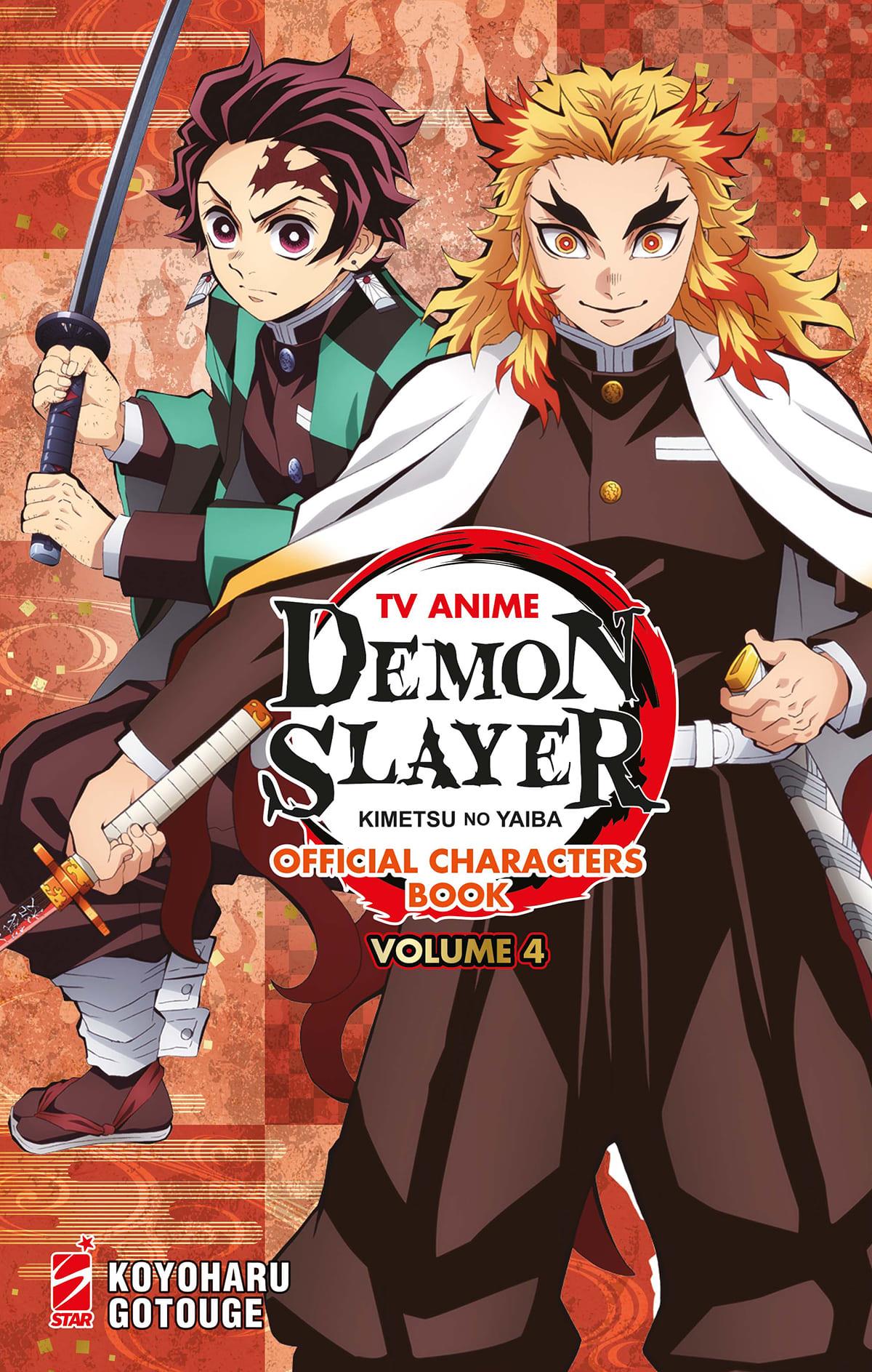 Demon slayer kimetsu no Yaiba characters Vol. 4
