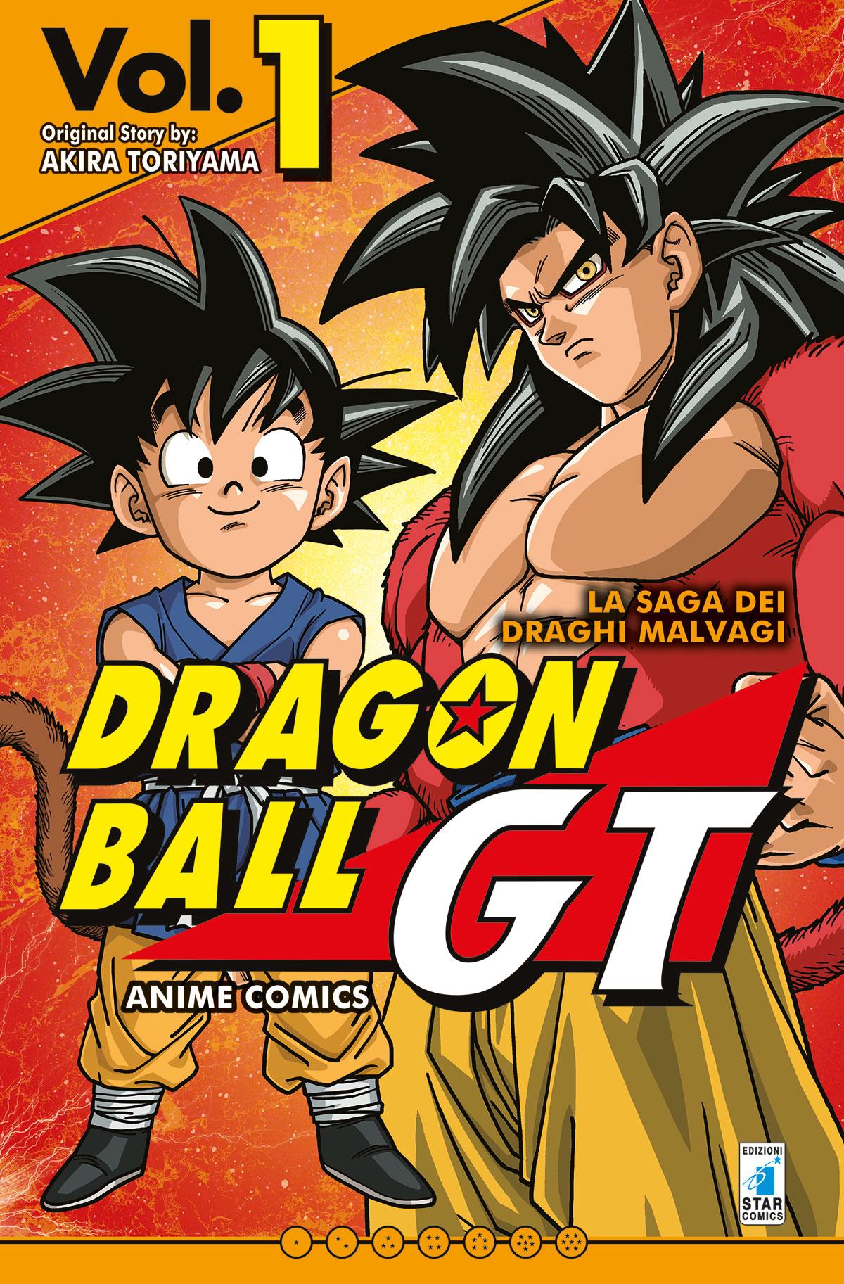 Dragon ball gt - Anime comics - La saga dei draghi malvagi
