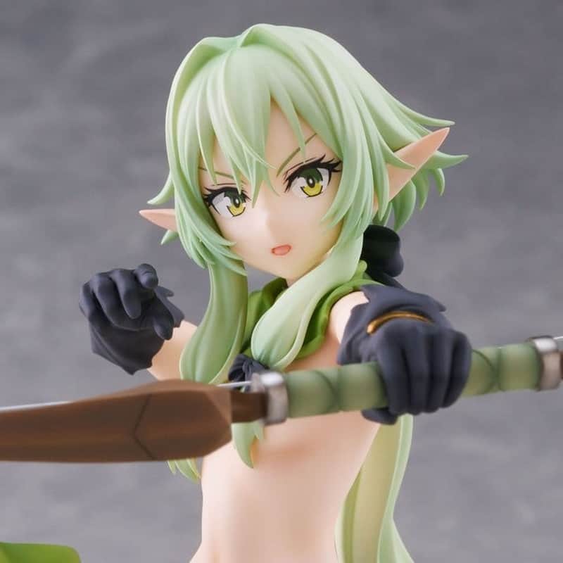 GOBLIN SLAYER II - High Elf Archer battle with goblins Ver. 1/7 AliceGlint PVC Figure 16 cm