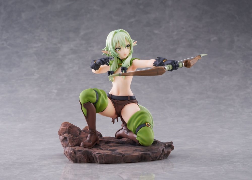 GOBLIN SLAYER II - High Elf Archer battle with goblins Ver. AmiAmi Limited Edition 1/7 AliceGlint PVC Figure 16 cm