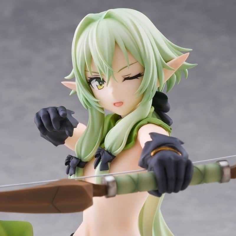 GOBLIN SLAYER II - High Elf Archer battle with goblins Ver. AmiAmi Limited Edition 1/7 AliceGlint PVC Figure 16 cm