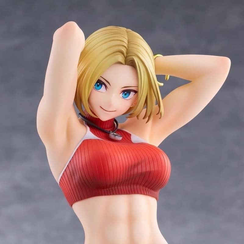 THE KING OF FIGHTERS XV - Blue Mary Fighting Girls Collection 1/7 Golden Head PVC Figure 26 cm