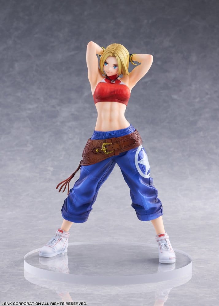 THE KING OF FIGHTERS XV - Blue Mary Fighting Girls Collection 1/7 Golden Head PVC Figure 26 cm