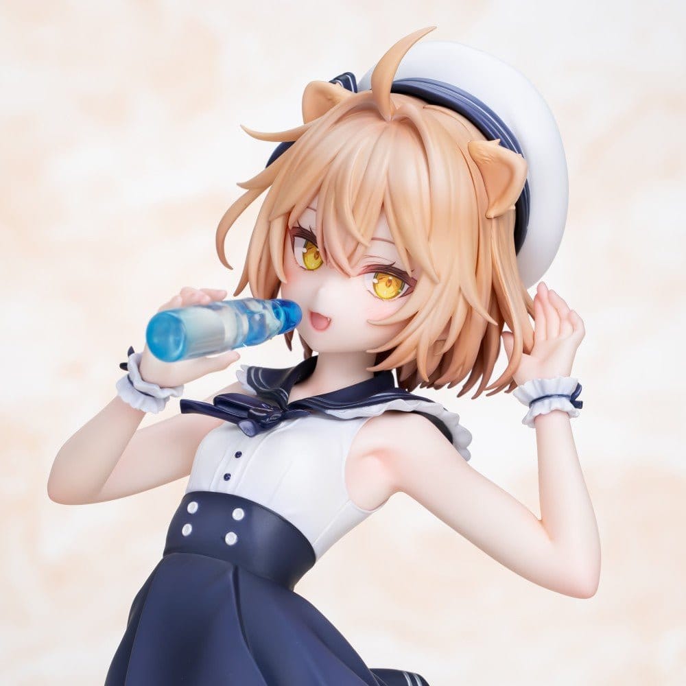 ORIGINAL CHARACTER - Rurudo Lion Marine Sailor Ver. 1/6 Pink Charm PVC Figure 28 cm