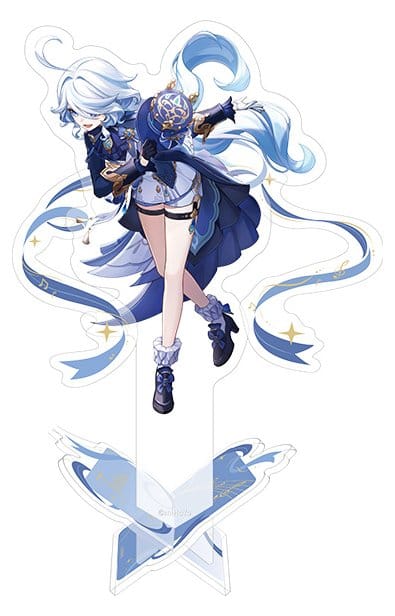 GENSHIN IMPACT - Furina Anniversary Celebration Series 6th Anniversary  MiHoYo Acrylic Standee 9 cm