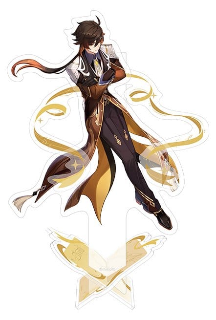 GENSHIN IMPACT - Zhongli Anniversary Celebration Series 6th Anniversary MiHoYo Acrylic Standee 11 cm