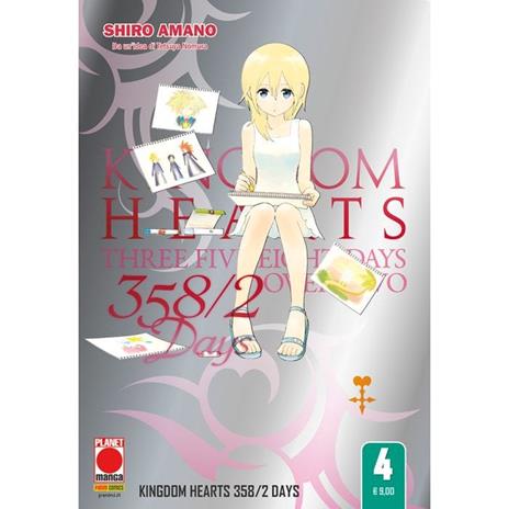 Kingdom hearts silver 358/2 Days Vol. 4