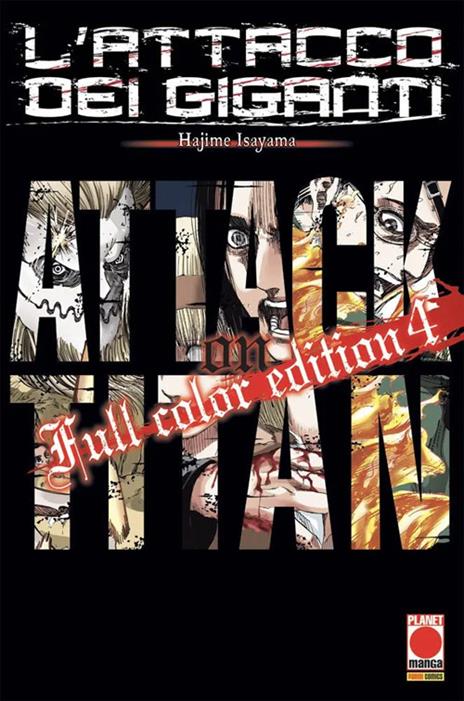 L'Attacco dei giganti - Full color Vol. 4