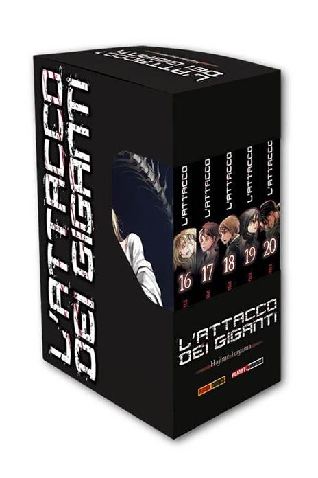 L'Attacco dei giganti box Vol. 16