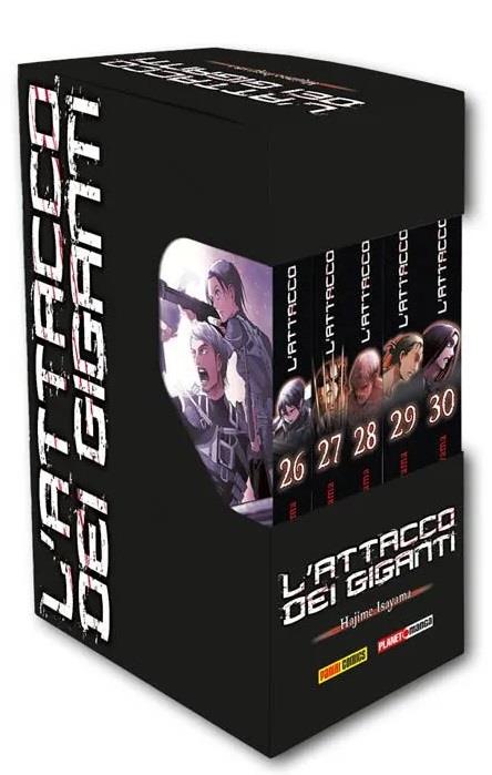 L'Attacco dei giganti box Vol. 26