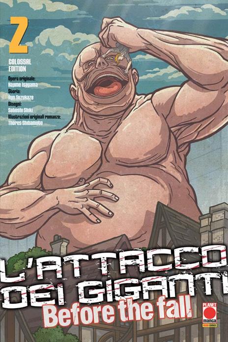 L'Attacco dei giganti: Before the fall colossal edition Vol. 2