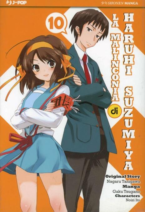 La malinconia di harui suzumiya Vol. 10