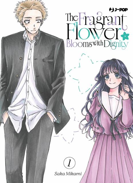 The fragrant flower blooms with