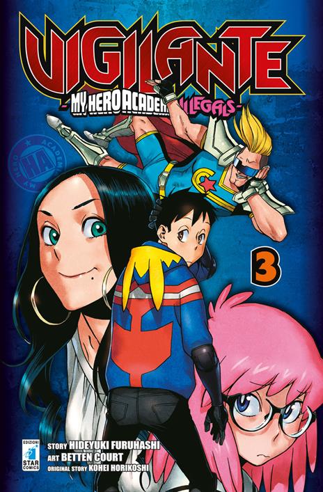 Vigilante my hero illegals Vol. 3
