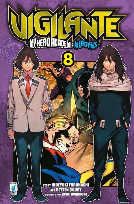 Vigilante my hero illegals Vol. 8
