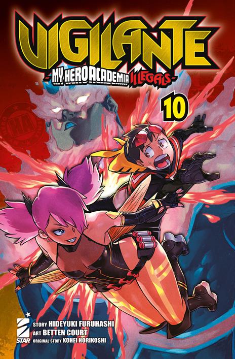 Vigilante my hero illegals Vol. 10