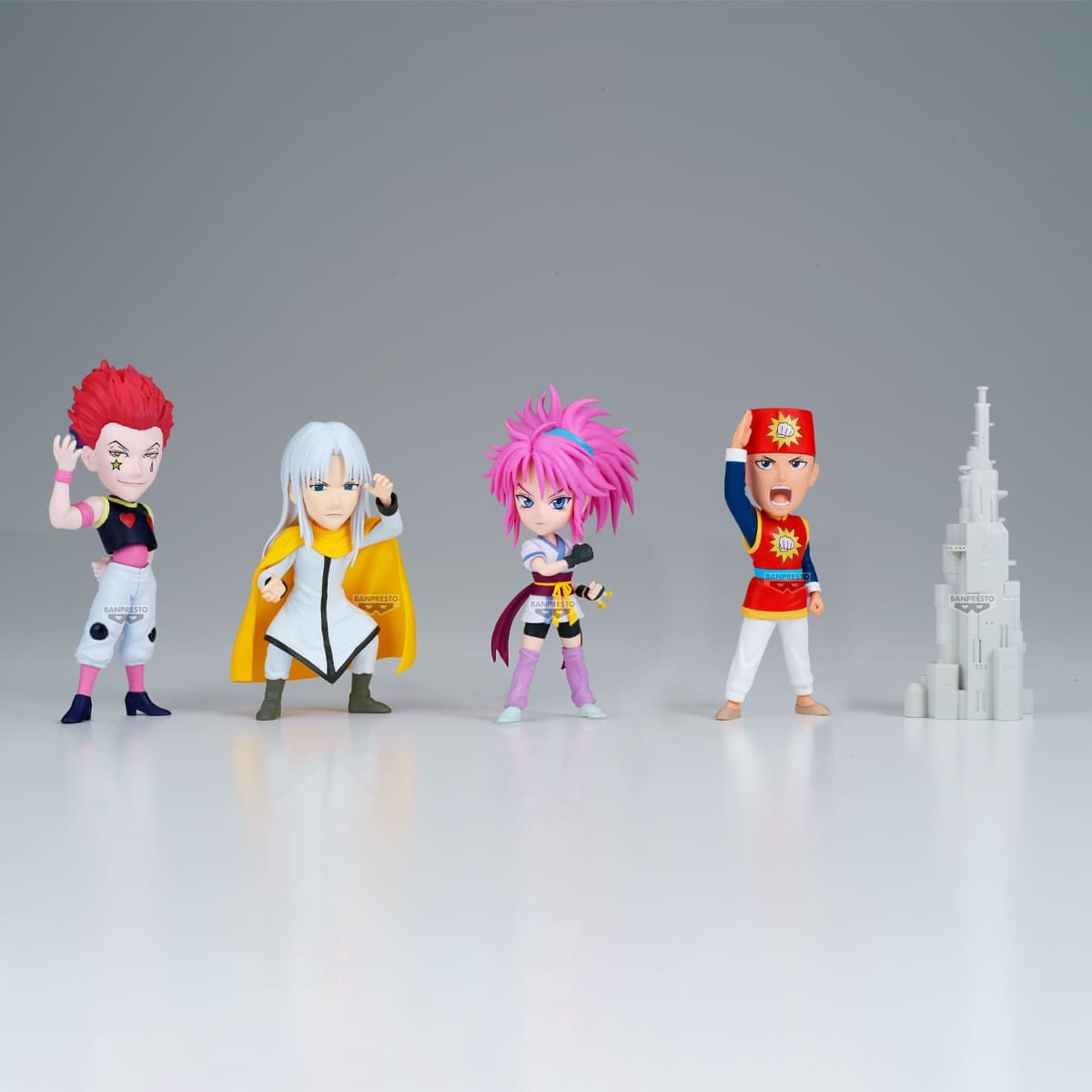 HUNTER X HUNTER - Heavens Arena 2 World Collectable Figure Pacco Completo 6-8  cm