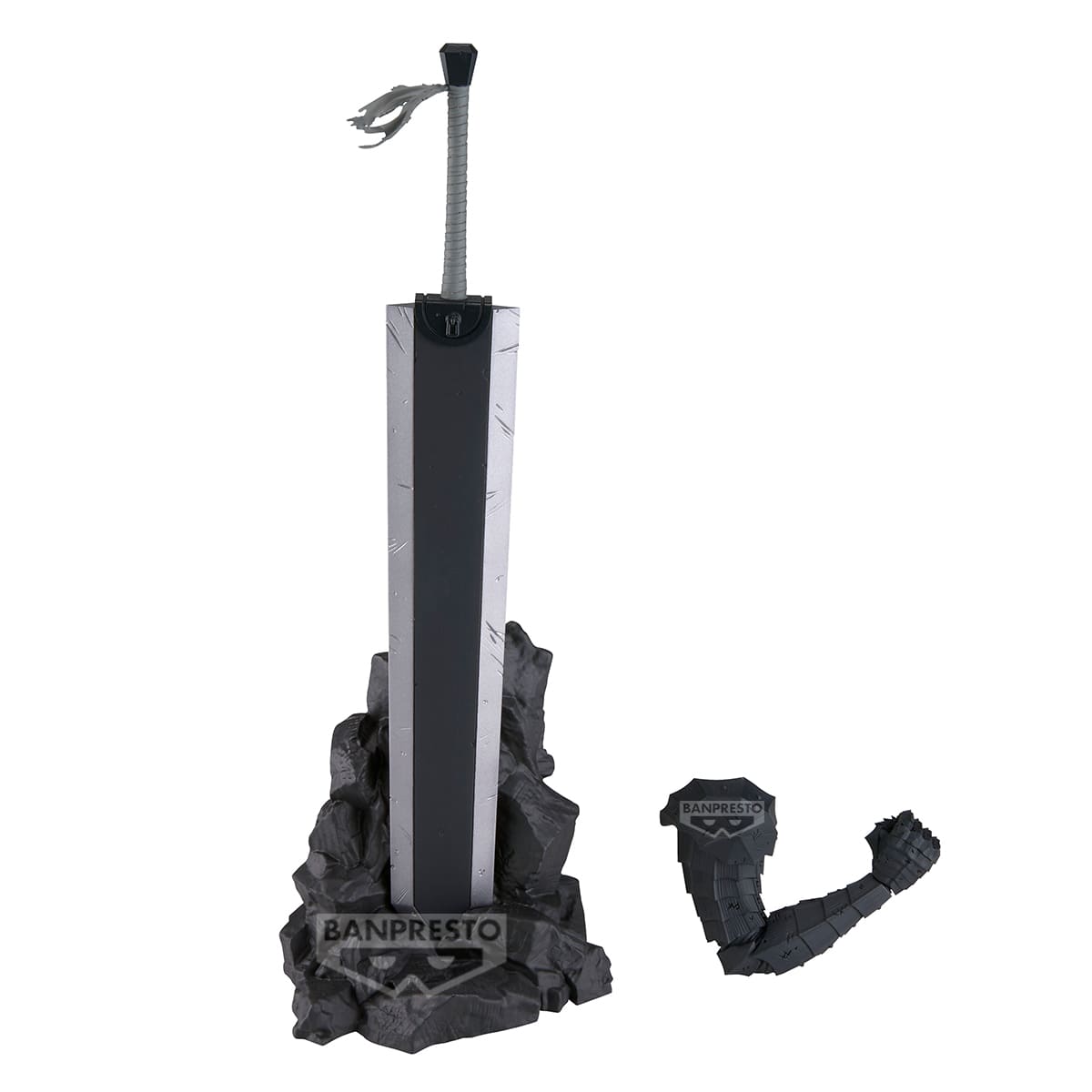 BERSERK - B: Right Arm & Weapon For Guts Grandista Banpresto - Guts NOT INCLUDED 25 cm