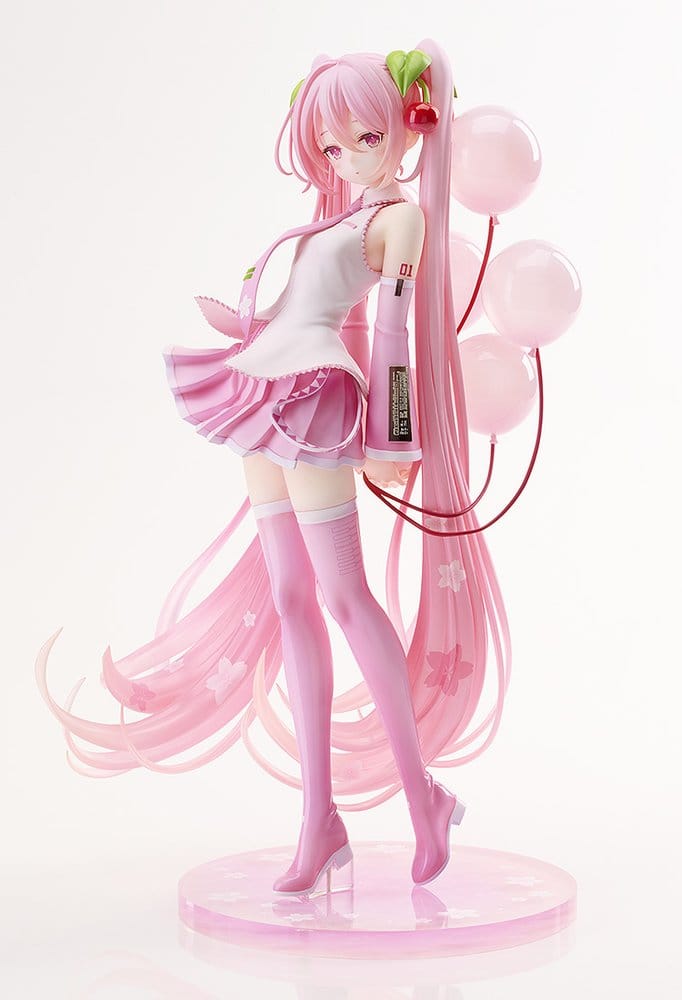 CHARACTER VOCAL SERIES 01: Hatsune Miku - Sakura Miku: GSC Illustration Contest Ver. G.S. Collection [SC] 1/7 PVC Figure 26 cm