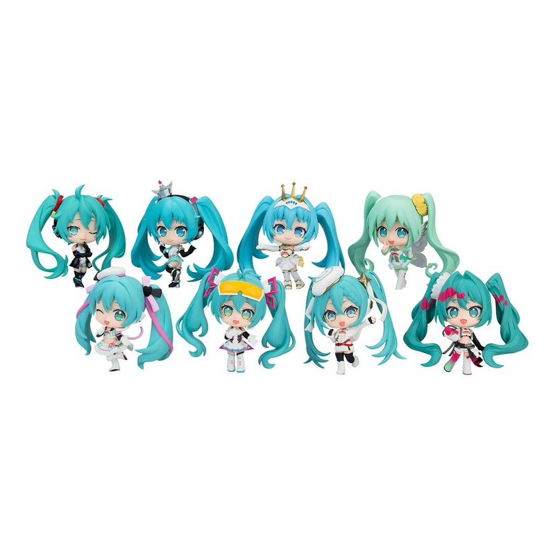 HATSUNE MIKU GT PROJECT - Racing Miku All Stars Mini Figures Vol. 2 Good Smile Racing PVC Figure -1 single Blind Box 8 cm