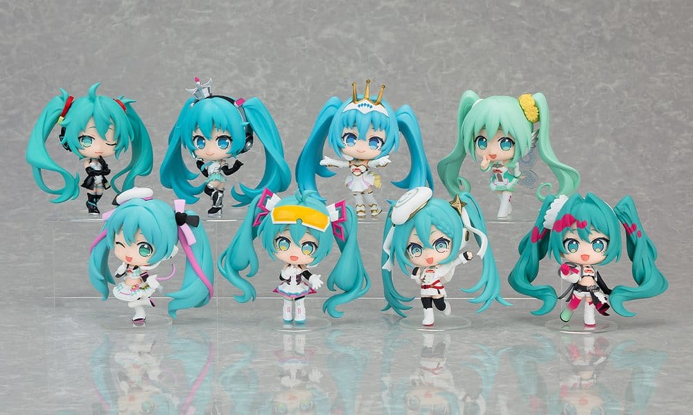 HATSUNE MIKU GT PROJECT - Racing Miku All Stars Mini Figures Vol. 2 Good Smile Racing PVC Figure -1 single Blind Box 8 cm