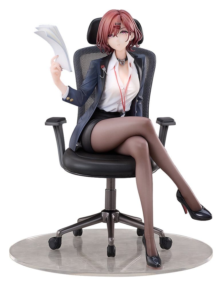 THE IDOLMASTER SHINY COLORS X MAHJONG SOUL - Madoka Higuchi Effortless Work Ver. 1/7 Ssr Figure PVC Figure 21 cm